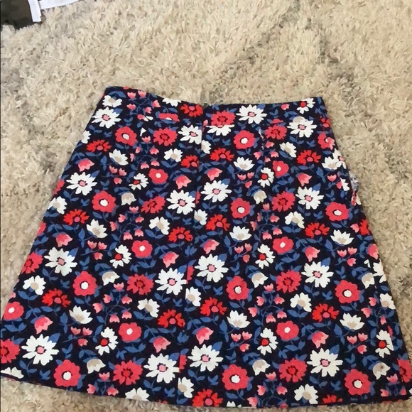 Blue floral skirt - Picture 3 of 3